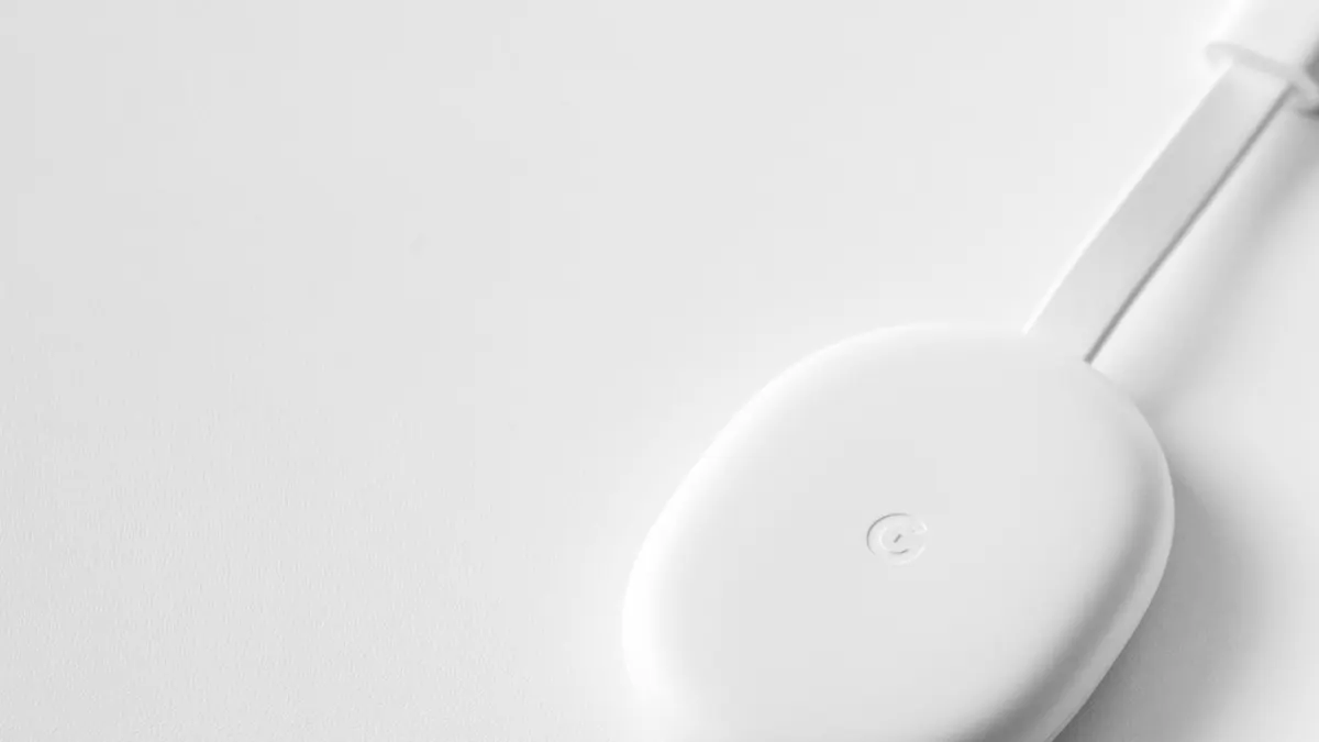 White streaming media player with an HDMI connector, the kind of IPTV box sold in New Zealand