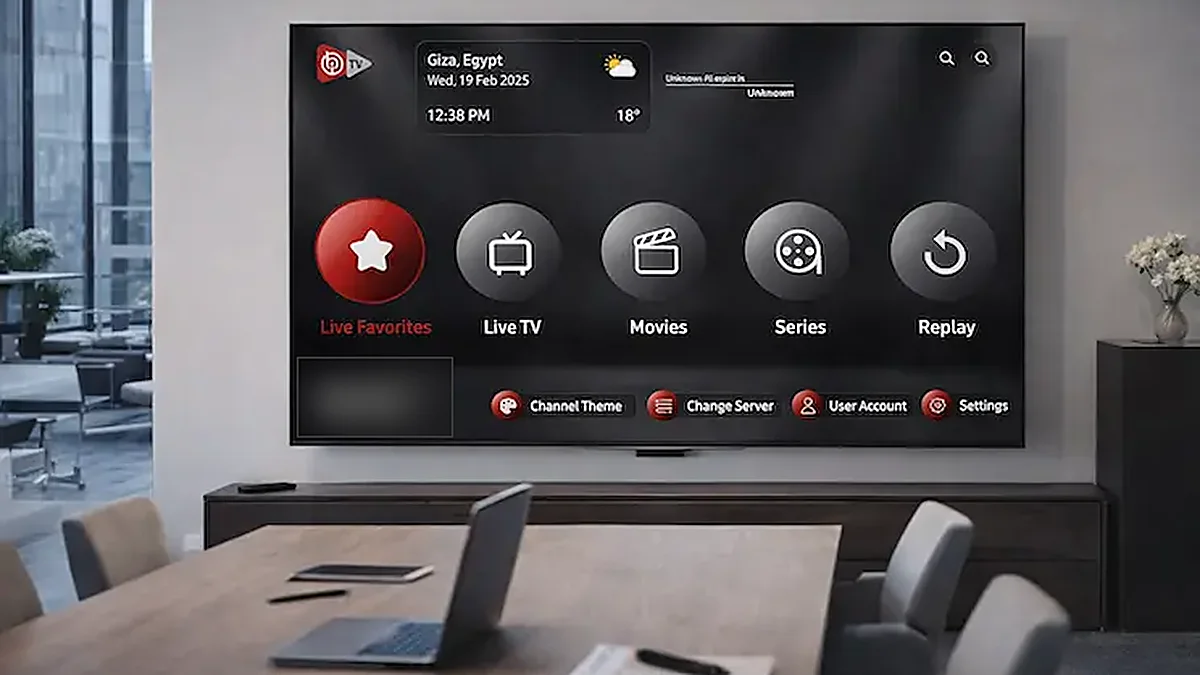 Setting up IPTV on a Samsung Smart TV